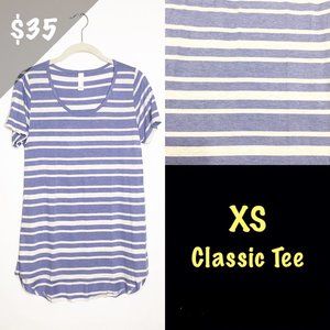 NWT Lularoe XS Classic Tee Stripe